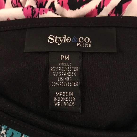 Style & Co Multicolor Dress - Picture 4 of 4